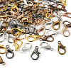 120Pcs 8 Colors Zinc Alloy Lobster Claw Clasps FIND-BT0001-22-4