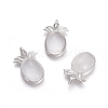 Natural Quartz Crystal Pendants G-L512-L13-1