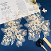Polyester Acrylic Rhinestones Applique embroidery ABS Sequins FIND-WH20019-165A-02-3