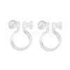 Silicone Clip-on Earring Findings FIND-K019-01A-1