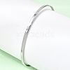 304 Stainless Steel Cuff Bangles LS-BJEW-D388-01B-P-1