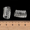 Transparent Acrylic European Beads TACR-G048-14-3