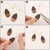 Olycraft DIY Dangle Earring Making Kits DIY-OC0005-07-4