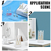 10Pcs L Shaped Acrylic Single Necklace Display Stands NDIS-SC0001-02A-4