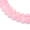 Natural Rose Quartz Beads Strands G-E411-26-4mm-3