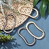   4Pcs 2 Colors Kidney Alloy Bag Handle FIND-PH0001-61-2