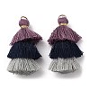 Polycotton Tassel Pendant Decorations GLAA-K060-07KCG-06-1