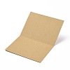 Kraft Paper Thank You Greeting Cards DIY-F120-01I-3