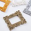 4Pcs 4 Colors Rectangle Retro Resin Photo Frames AJEW-FG0001-47-4