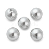 Baking Paint Pearlized Glass Pearl Round Beads X-HY-Q001-02B-04-1