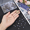 SUNNYCLUE 300Pcs 3 Style 304 Stainless Steel Flat Round Blank Peg Earring Posts STAS-SC0007-32-3