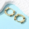 Brass Micro Pave Cubic Zirconia Huggie Hoop Earrings EJEW-K083-34G-A-3