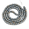 Baking Paint Glass Beads Strands DGLA-N010-6mm-09-2