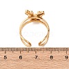 304 Stainless Steel with Enamel Cuff Rings for Women LS-RJEW-Z116-01G-04-3