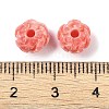 Synthetic Shell Dyed Carved Beads SHEL-H005-19-3