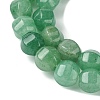 Natural Green Aventurine Beads Strands G-H023-A13-01-4