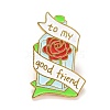 To My Good Frieng Word Enamel Pin JEWB-O005-G02-1