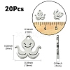 304 Stainless Steel Charms STAS-CJC0008-06P-2