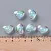 Transparent Acrylic Beads TACR-S152-08B-10-5