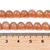Natural Sunstone Beads Strands G-G342-A02-7mm-5