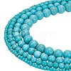 4 Strands 4 Styles Synthetic Turquoise Beads Strands G-AR0005-10-1