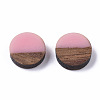Resin & Wood Cabochons X-RESI-S358-70-H39-1