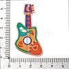 Instrument Theme Translucent Resin Big Pendants RESI-M037-03A-3