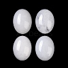 Natural White Jade Cabochons G-B080-01A-27-2