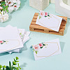 80Pcs Rectangle Paper Table Place Cards AJEW-TA0003-62B-8