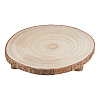 Round Wood Flower Pot Shelf AJEW-WH0709-031A-1