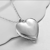 Alloy Heart Pendant Necklaces PW-WG44253-01-5