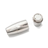 304 Stainless Steel Magnetic Clasps STAS-K296-02A-P-2