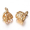 Hollow Brass Charms X-KK-N0099-004-2