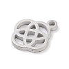 Non-Tarnish 304 Stainless Steel Charms STAS-K286-01J-P-2