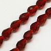 Glass Beads Strands X-EGLA-E010-10x15mm-06-1