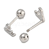 304 Stainless Steel Cartilage Earrings EJEW-B066-01F-P-2