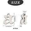 201 Stainless Steel Charms STAS-SC0001-55P-2
