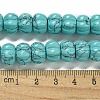 Synthetic Turquoise Dyed Beads Strands G-G142-A05-01-5