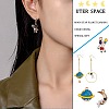 117Pcs DIY Astronaut Charm Earrings Making Kit DIY-SZ0006-40-5