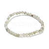 Natural Labradorite Beaded Stretch Bracelets BJEW-D446-A-42-2