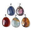 Natural Mixed Stone Pendants G-S299-125-2