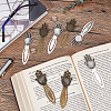 SUNNYCLUE DIY Blank Dome Hamsa Hand Bookmark Making Kit DIY-SC0021-03-5