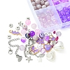 DIY Glass & CCB & ABS Plastic Imitation Pearl Beads Bracelets Mkaing Kits DIY-FS0007-17-3