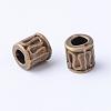 Tibetan Style Alloy Spacer Beads TIBE-Q063-67AB-NR-1