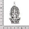 Tibetan Style Alloy Big Pendants TIBEP-T002-119AS-NR-3