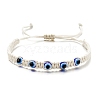 Evil Eye Beads Bracelets PW-WGF9804-03-1