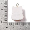 Halloween Theme Opaque Resin Pendants RESI-D075-03E-3