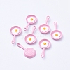 Alloy Enamel Pendants PALLOY-TAC0009-88C-2