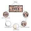 Printed Natural Wood Hanging Wall Decorations WOOD-WH0112-83J-3