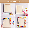 Olycraft DIY Mosaic Photo Frame Making Kit DIY-OC0004-46-4